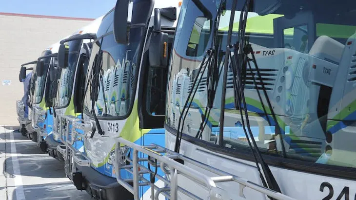 Foothill Transit launches first three hydrogen fuel cell buses in Los Angeles County