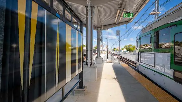 MBTA completes latest GLTPS work on Green Line E Branch