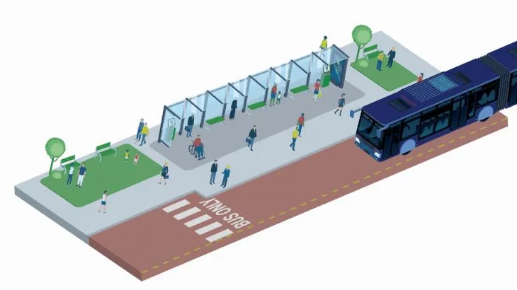 Duke Street Transitway project nears full funding with $15M more from NVTA