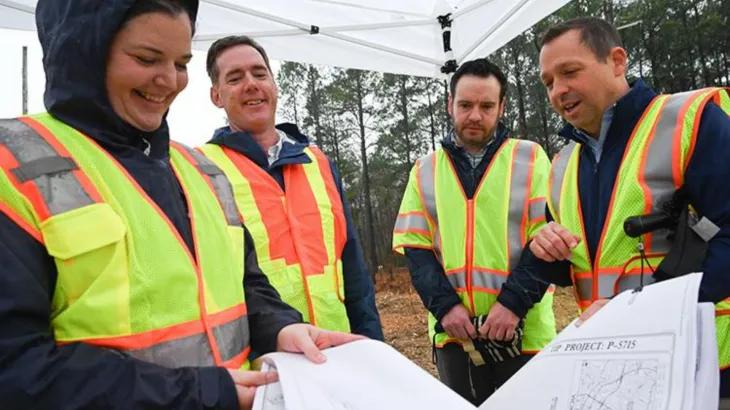 NCDOT begins construction on Raleigh bridges for high speed S Line rail